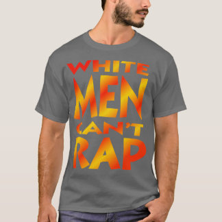 Witte Mannen Cant Rap T-shirt