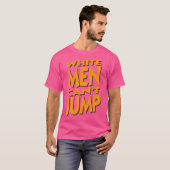 Witte Mannen kunnen niet springen T-shirt (Voorkant volledig)