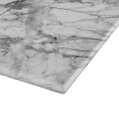WITTE MARBLE LOOK CUTTING BOARD SNIJPLANK (Hoek)