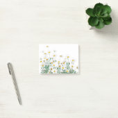 witte margaret daisy horizontale waterverf post-it® notes (Kantoor)