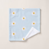 witte margriet bad handdoek (Wasdoekje)