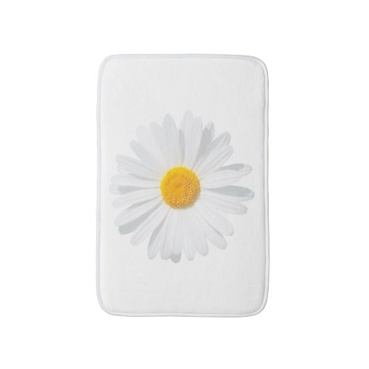 witte margriet badmat (Voorkant Verticaal)