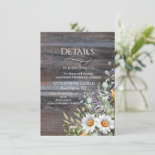 Witte Margriet Informatiekaartje (Staand voorkant)