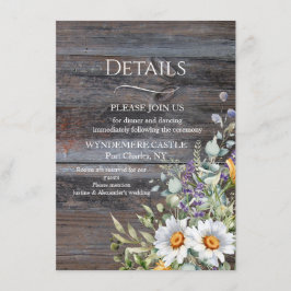 Witte Margriet Informatiekaartje