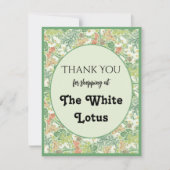 Witte margrieten met gele vlinders in tuin uit gro notitiekaartje (Voorkant)