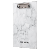 Witte marmer aanpassen klembord (Links)