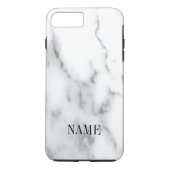 Witte marmer achtergrond Case-Mate iPhone case (Achterkant)