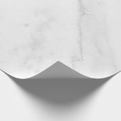 Witte marmer cadeaupapier (Hoek)