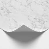 Witte marmer cadeaupapier (Hoek)