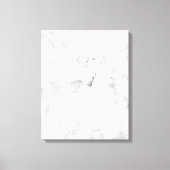 Witte marmer canvas afdruk (Voorkant)