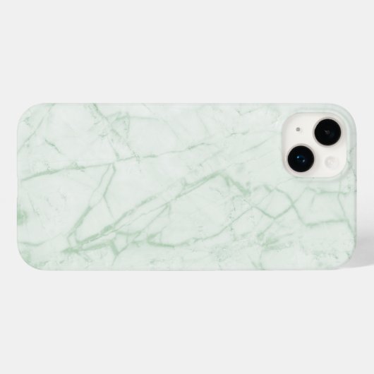 Witte marmer Case-Mate iPhone case (Achterkant (horizontaal))
