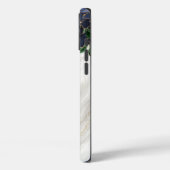 Witte marmer Case-Mate iPhone case (Achterkant / Links)