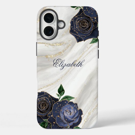 Witte marmer Case-Mate iPhone case (Achterkant)