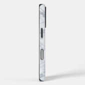 Witte marmer Case-Mate iPhone case (Achterkant / Rechts)