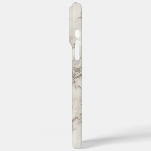 Witte marmer Case-Mate iPhone case (Achterkant / Links)