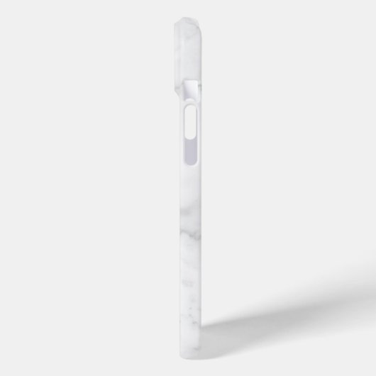 Witte marmer Case-Mate iPhone case (Achterkant / Links)