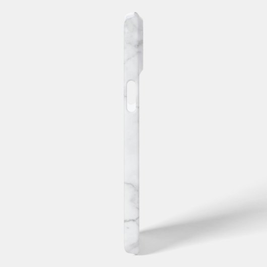 Witte marmer Case-Mate iPhone case (Achterkant / Rechts)