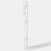 Witte marmer Case-Mate iPhone case (Achterkant / Links)