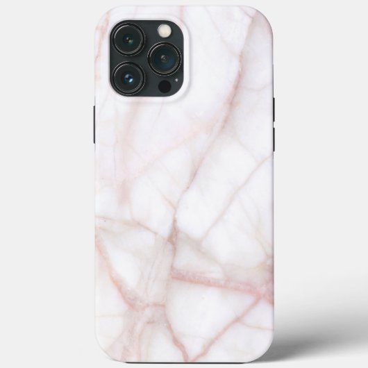 Witte marmer Case-Mate iPhone case (Achterkant)