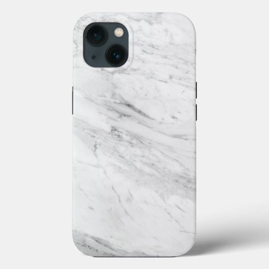Witte marmer Case-Mate iPhone case (Achterkant)