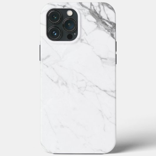 Witte marmer Case-Mate iPhone case (Achterkant)