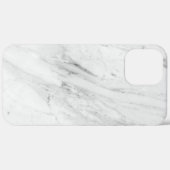 Witte marmer Case-Mate iPhone case (Achterkant / Rechts)