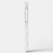 Witte marmer Case-Mate iPhone case (Achterkant / Links)
