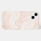 Witte marmer Case-Mate iPhone case (Achterkant (horizontaal))