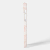 Witte marmer Case-Mate iPhone case (Achterkant / Links)