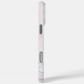 Witte marmer Case-Mate iPhone case (Achterkant / Rechts)