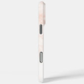 Witte marmer Case-Mate iPhone case (Achterkant / Rechts)