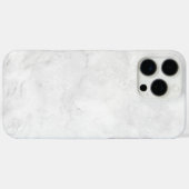 Witte marmer Case-Mate iPhone case (Achterkant (horizontaal))