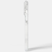 Witte marmer Case-Mate iPhone case (Achterkant / Links)