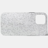 Witte marmer Case-Mate iPhone case (Achterkant (horizontaal))