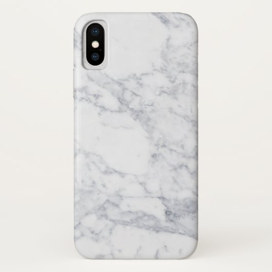 Witte marmer Case-Mate iPhone case (Achterkant)