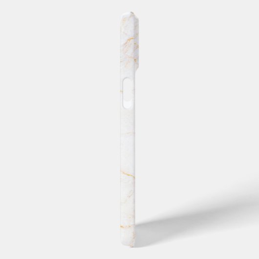 Witte marmer Case-Mate iPhone case (Achterkant / Rechts)