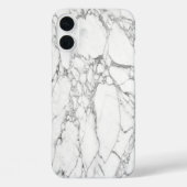 Witte marmer Case-Mate iPhone case (Achterkant)