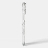 Witte marmer Case-Mate iPhone case (Achterkant / Rechts)