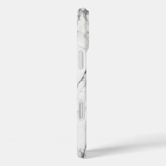 Witte marmer Case-Mate iPhone case (Achterkant / Rechts)