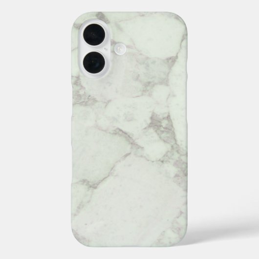 Witte marmer Case-Mate iPhone case (Achterkant)