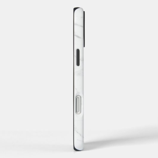Witte marmer Case-Mate iPhone case (Achterkant / Rechts)