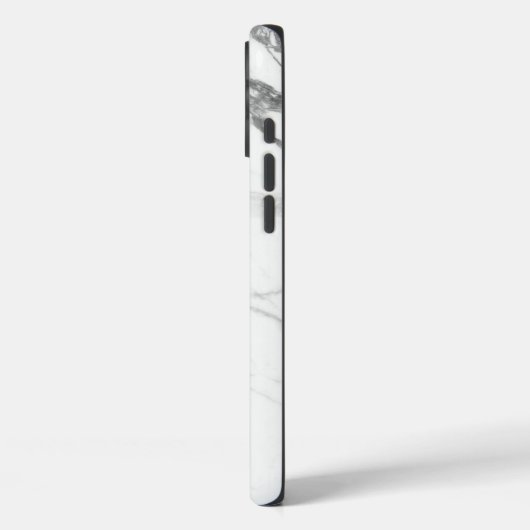 Witte marmer Case-Mate iPhone case (Achterkant / Links)