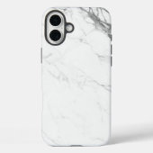 Witte marmer Case-Mate iPhone case (Achterkant)