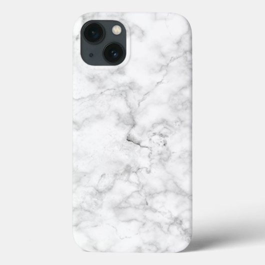 Witte marmer Case-Mate iPhone case (Achterkant)
