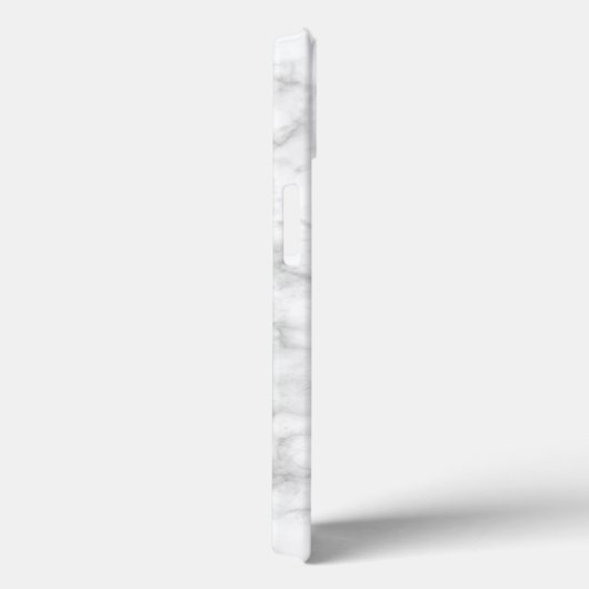Witte marmer Case-Mate iPhone case (Achterkant / Rechts)