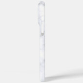 Witte marmer Case-Mate iPhone case (Achterkant / Links)