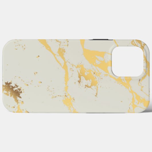 Witte marmer Case-Mate iPhone case (Achterkant (horizontaal))
