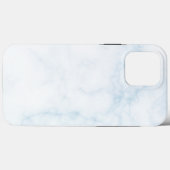 Witte marmer Case-Mate iPhone case (Achterkant (horizontaal))