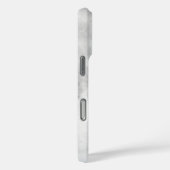 Witte marmer Case-Mate iPhone case (Achterkant / Rechts)