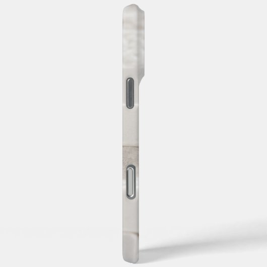 Witte marmer Case-Mate iPhone case (Achterkant / Rechts)
